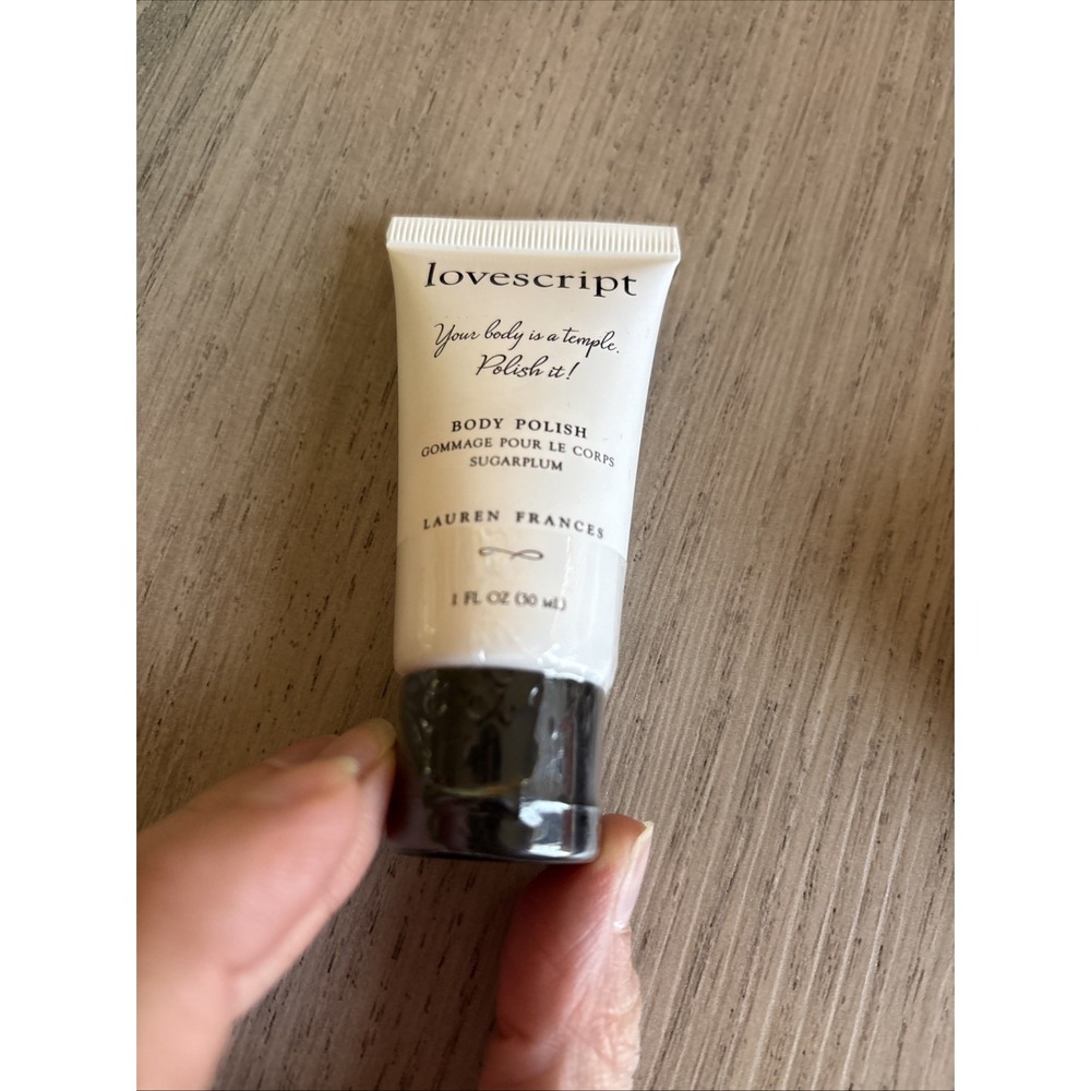 LAUREN FRANCES Lovescript Body Polish 1 Fl Oz - New!